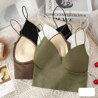 Bra gân tăm xanh rêu combo chốt live 78