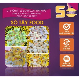 1kg bánh mochi kem sữa vị sầu riêng/ khoai môn/ đậu nành, bánh mochi phủ dừa, bánh mochi kem lạnh
