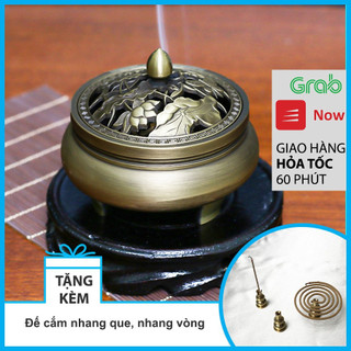 Lư xông trầm, Lư đốt trầm hương 3 chân cao cấp - Rẻ, Bền, Đẹp, Mua 1 lần dùng 1 đời
