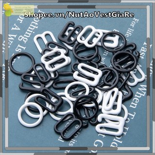 Set 10 chiếc khoen số 9, số 8, số 0, móc cài bikinki (8mm, 10mm, 12mm, 15mm, 20mm), móc áo ngực