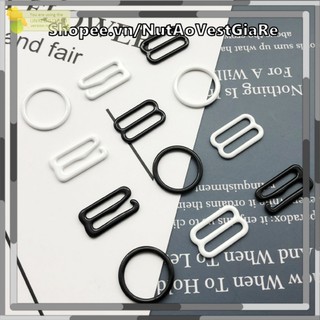 Set 10 chiếc Khoen móc dây áo lót, bikini số 9, số 0, số
