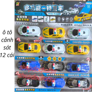 Bìa 12 chiếc ô tô cảnh sát loại đẹp