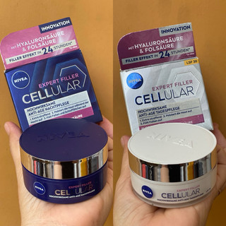 Bộ Kem dưỡng da Nivea Cellular Filler nâng cơ mặt, chống lão hóa, làm đầy nếp nhăn. Xuất Xử Đức.