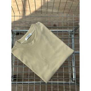 Áo thun babytee cộc tay trơn cổ tròn dáng basic - Mat25