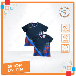 Áo cầu lông lining 387 đen