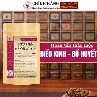 Viên điều kinh, bổ huyết Tiệm thuốc bắc Cụ Lang Ngoan giảm đau bụng kinh, tăng hoạt huyết tuần hoàn máu tử cung 500 viên