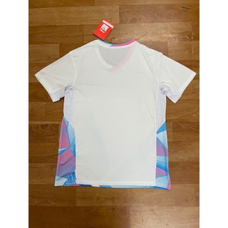 Áo cầu lông Lining 387 Trắng (Nam,nữ)