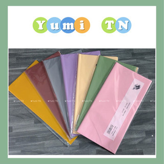 Giấy gói hoa trơn 2 mặt 2 màu