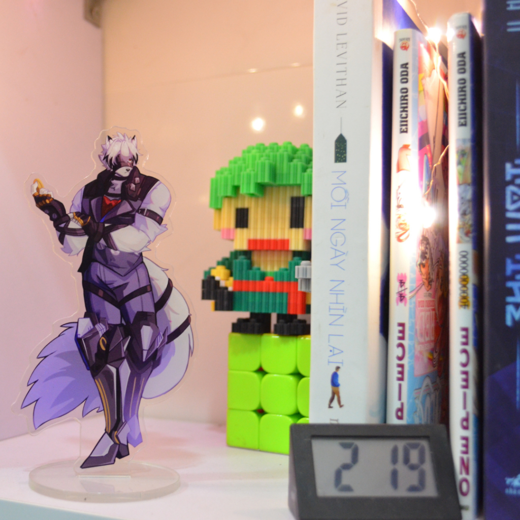 Mô Hình Standee Furry VON LYCAON - Zenless Zone Zero nhựa mica 14cm 5