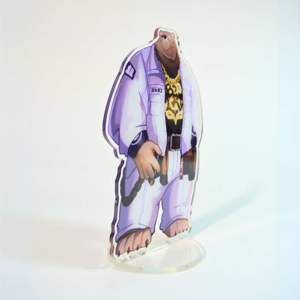 Mô Hình Standee Furry BEN BIGGER - Zenless Zone Zero nhựa mica 14cm 2