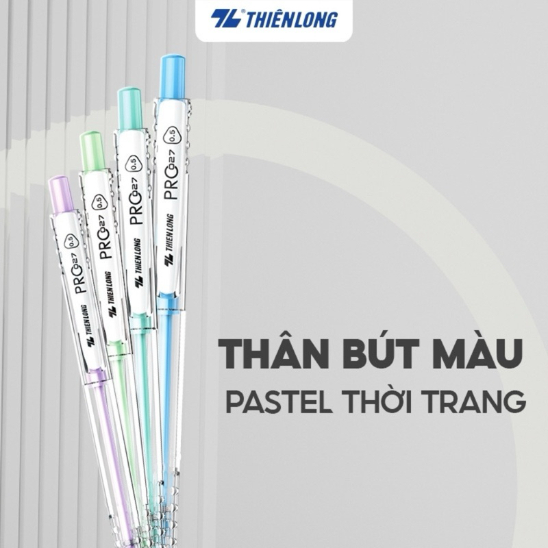 Bút Bi Pro 027 0.5 mm - Thiên Long TL-105 - Mực Xanh