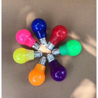 Bóng Đèn Led Tròn 1w - 3w, nhiều màu, trang trí nhà hàng, quán cà phê =====>
