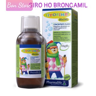 Fitobimbi Broncamil.Giảm Ho Đờm,Viêm Họng,Viêm Phế Quản.Làm Dịu Mát Đường Hô Hấp