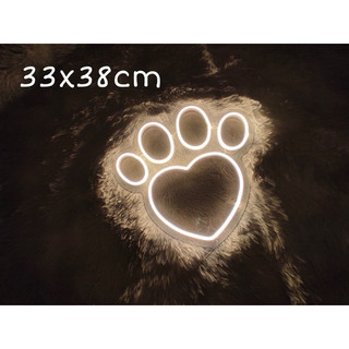 Đèn Led Neon trang trí hình trái tim 12V