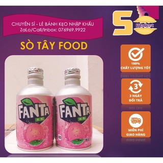 Lon lẻ 300ml🍑 FANTA ĐÀO NHẬT BẢN hương vị mới thơm ngon