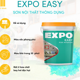 Sơn Nước Nội Thất EXPO EASY 18 Lít - Có Nhiều Màu