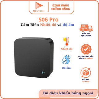 Bộ Điều Khiển Trung Tâm Hồng Ngoại Tuya S06 Pro Có cảm biến nhiệt độ, độ ẩm