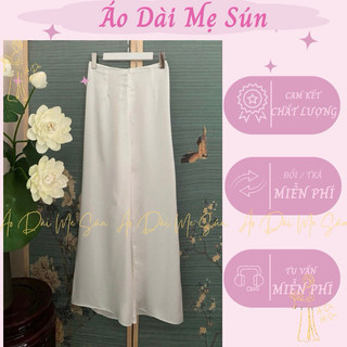 Quần áo dài lụa ngọc trai phối nhiều màu