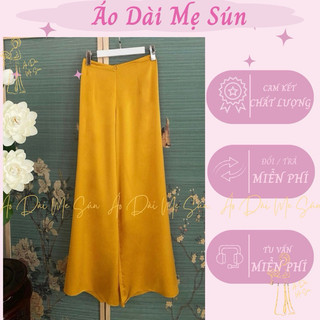 Quần áo dài lụa ngọc trai phối nhiều màu