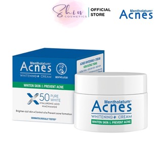 Kem Dưỡng Trắng Và Dưỡng Ẩm Chuyên Biệt Dành Cho Da Mụn Acnes Whitening+ Cream 50g