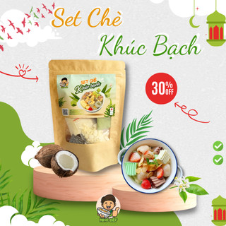 Set chè khúc bạch tự nấu 20 chén nhớ bếp - set nguyên liệu nấu chè tặng kèm công thức