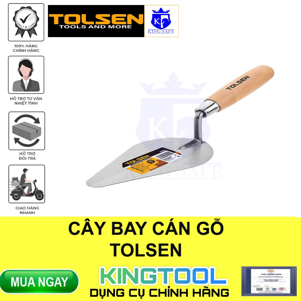 CÂY BAY CÁN GỖ TOLSEN - HÀNG CHÍNH HÃNG