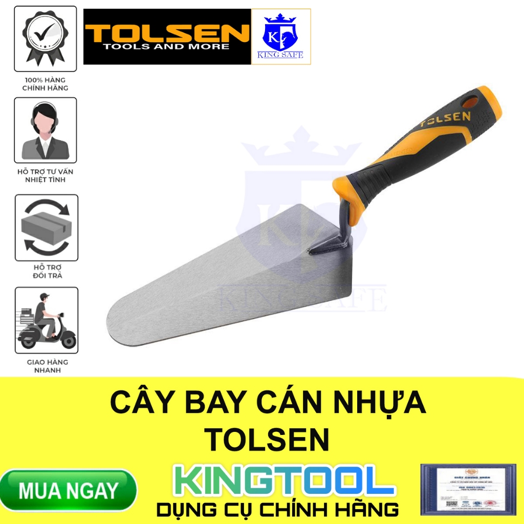BAY CÁN NHỰA MŨI BẦU TOLSEN - HÀNG CHÍNH HÃNG