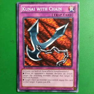 Thẻ bài yugioh: kunai with chain - lcjw-en081