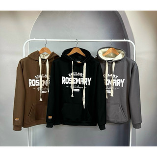 Áo Khoác Nỉ Hoodie Lót Lông Cừu Dày dặn, ấm áp - Áo khoác nam nữ dày dặn ấm áp