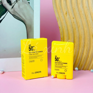 Lăn chống nắng dạng thỏi lăn the saem clear sun stick spf 50++++++ 16g