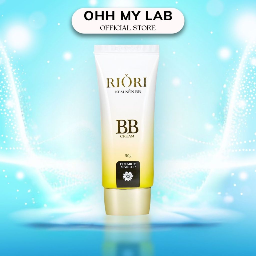 Kem Nền Mỏng Nhẹ Lâu Trôi Miracle BB Cream RIORI HANA Chống Nước 50G