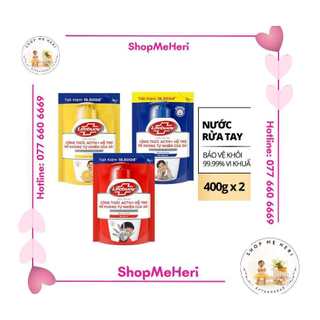Nước rửa tay Lifebuoy chăm sóc da túi tiết kiệm 400g