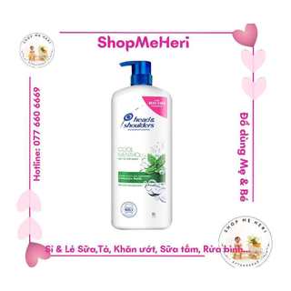 Dầu gội head&shoulders mát lạnh bạc hà chai 1200ml