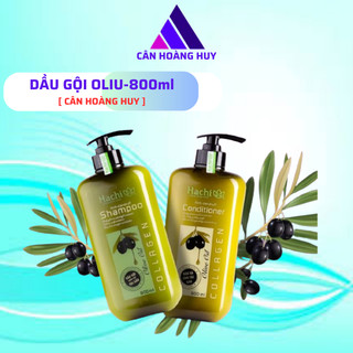 Dầu gội Olive Hachi 800ml được chiết xuất từ quả Oliu giúp mái tóc ngăn ngừa gàu và giảm kích ứng da đầu