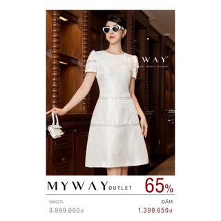 Đầm Dự Tiệc Nữ MY WAY Dáng A Suông Sang Trọng 1MD0276