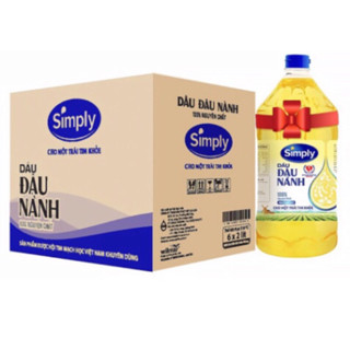 Dầu ăn Simly đậu nành 2l