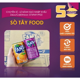 Nước ngọt Fanta Mini Lon 160ml