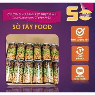 Bánh gấu nhân kem mix 3 vị 400g