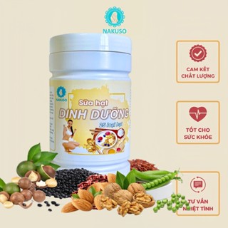 Sữạ hạt dinh dưỡng Ngũ cốc dinh dưỡng cho bà bầu trẻ em người cao tuổi, tập gym Cao Cấp 25 loại hạt NAKUSO (500Gr)