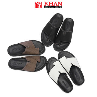 Dép Doctor Nam Da Bò Quai Ngang Xỏ Ngón , Đế Cao Su Đúc Nguyên Khối , Khâu Đế Toàn Bộ , L