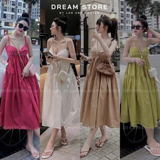 TT 61 - đầm maxi 2 dây babydoll , hàng chuẩn QUẢNG CHÂU