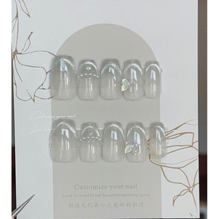 Nailbox thiết kế thủ công B8 thạch trong ombre mắt mèoooooo blink blink