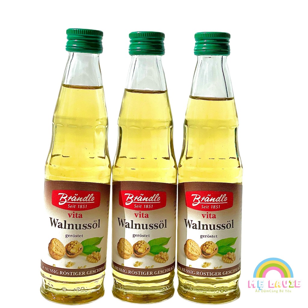 Dầu Óc Chó Đức Cho Bé Ăn Dặm (Date Mới) Chai 100ml