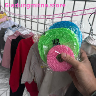 Dây phơi quần áo thông mình chống dơi,dồn đồ kt 10m,5m,8m,3m chất liệu sợ chắc chắn dễ dáng sử dụng