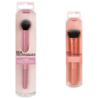 Cọ đánh nền và setting highlight, má hồng Real Techniques