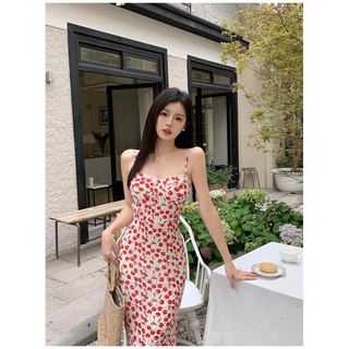 [HÀNG ĐẶT TRƯỚC] Đầm hai dây hoa #1140