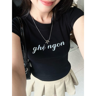 Áo baby tee ghệ ngon - áo baby tee ôm body