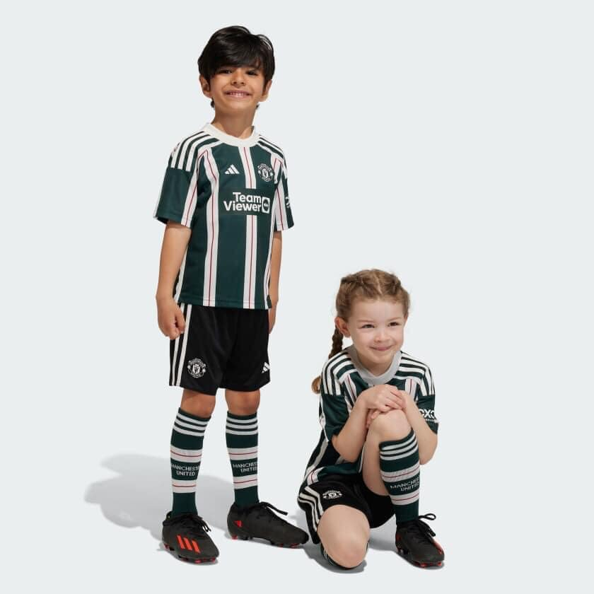 [BBY13] Bộ sân khách MU Trẻ em ss2324