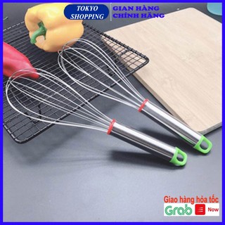 Dụng cụ đánh trứng và tán bột inox cao cấp