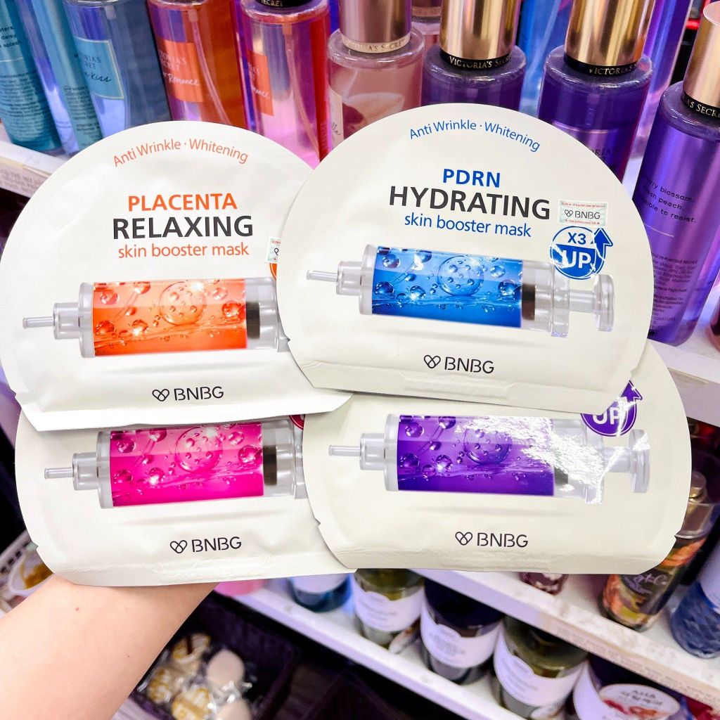 Mặt Nạ Dưỡng Da BNBG Skin Booster Mask Exosome PDRN Placenta